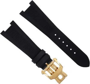 Interface Wristband For Nautilus 5711/5712 Fluororubber watch strap For Patek Philippe FKM WatchBands Accessories