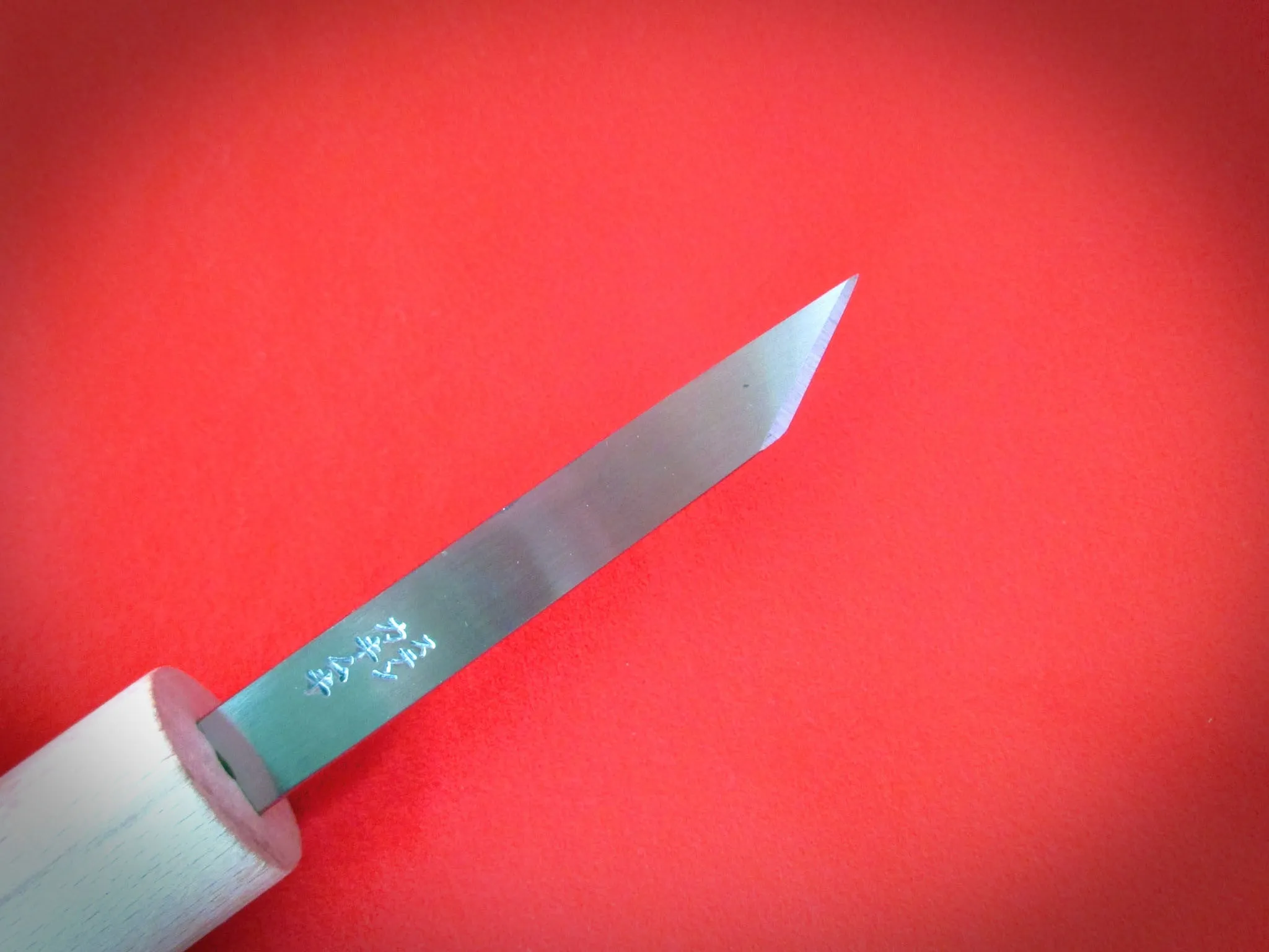 Japanese Chef's tool, Stainless Oyster Knife with Wooden Handle