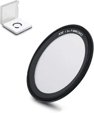JJC UV Protective Filter for Ricoh GR IIIx GR IIIx HDF GR III GR III HDF & GR II, 19 Layers Mulit-Coated Ultra Slim UV Ultraviolet Filter with Storage Case