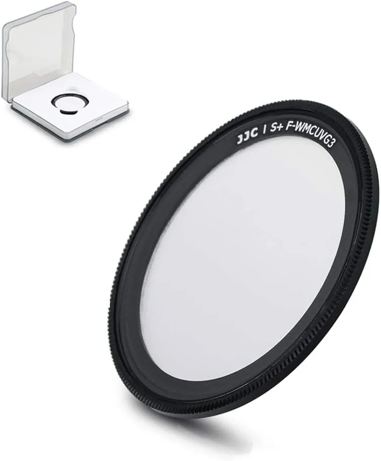 JJC UV Protective Filter for Ricoh GR IIIx GR IIIx HDF GR III GR III HDF & GR II, 19 Layers Mulit-Coated Ultra Slim UV Ultraviolet Filter with Storage Case