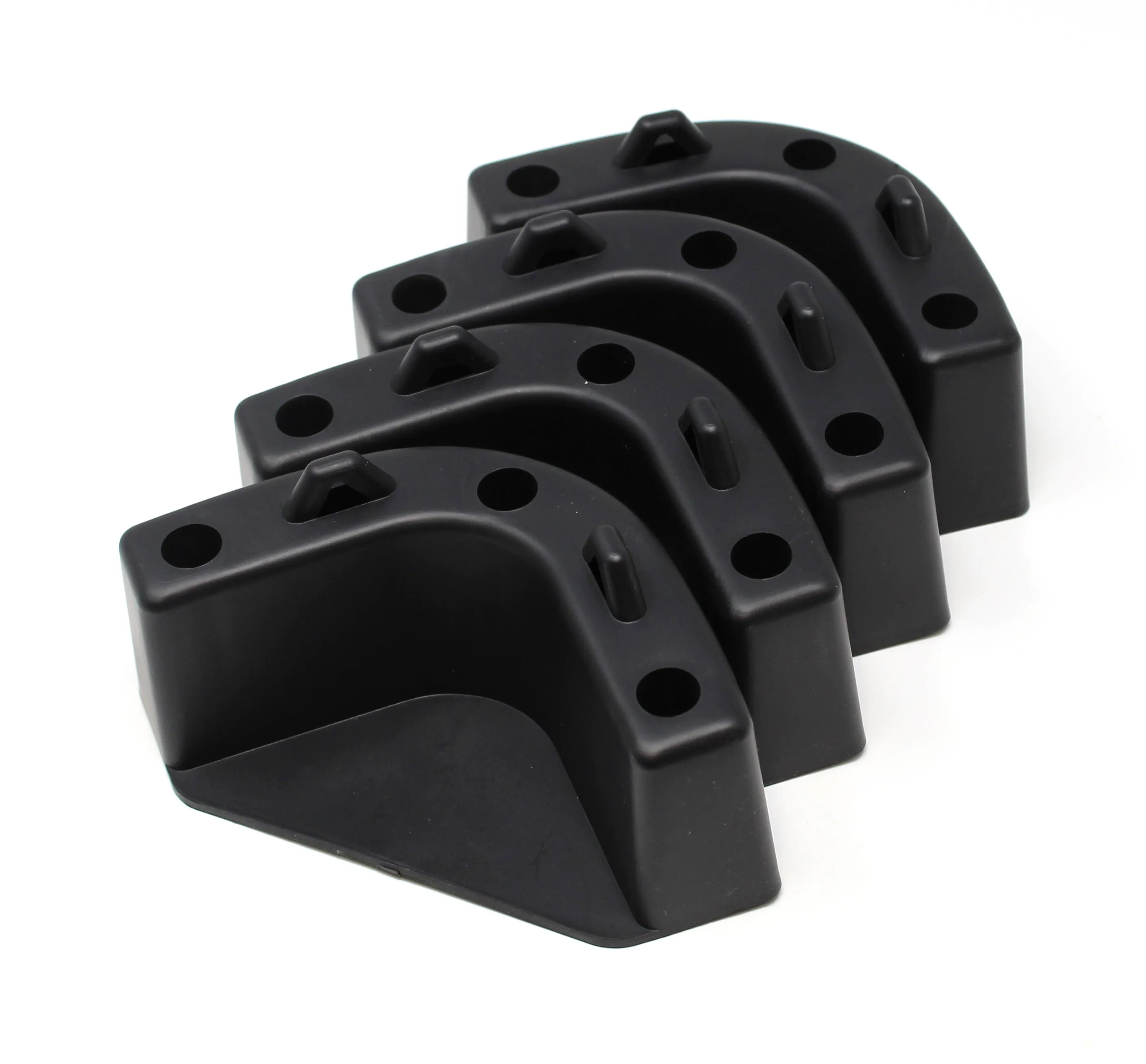 JSP Boat Marine Cooler Mounting Kit for Yeti Igloo Engle Coleman (SET OF 4) Black or White