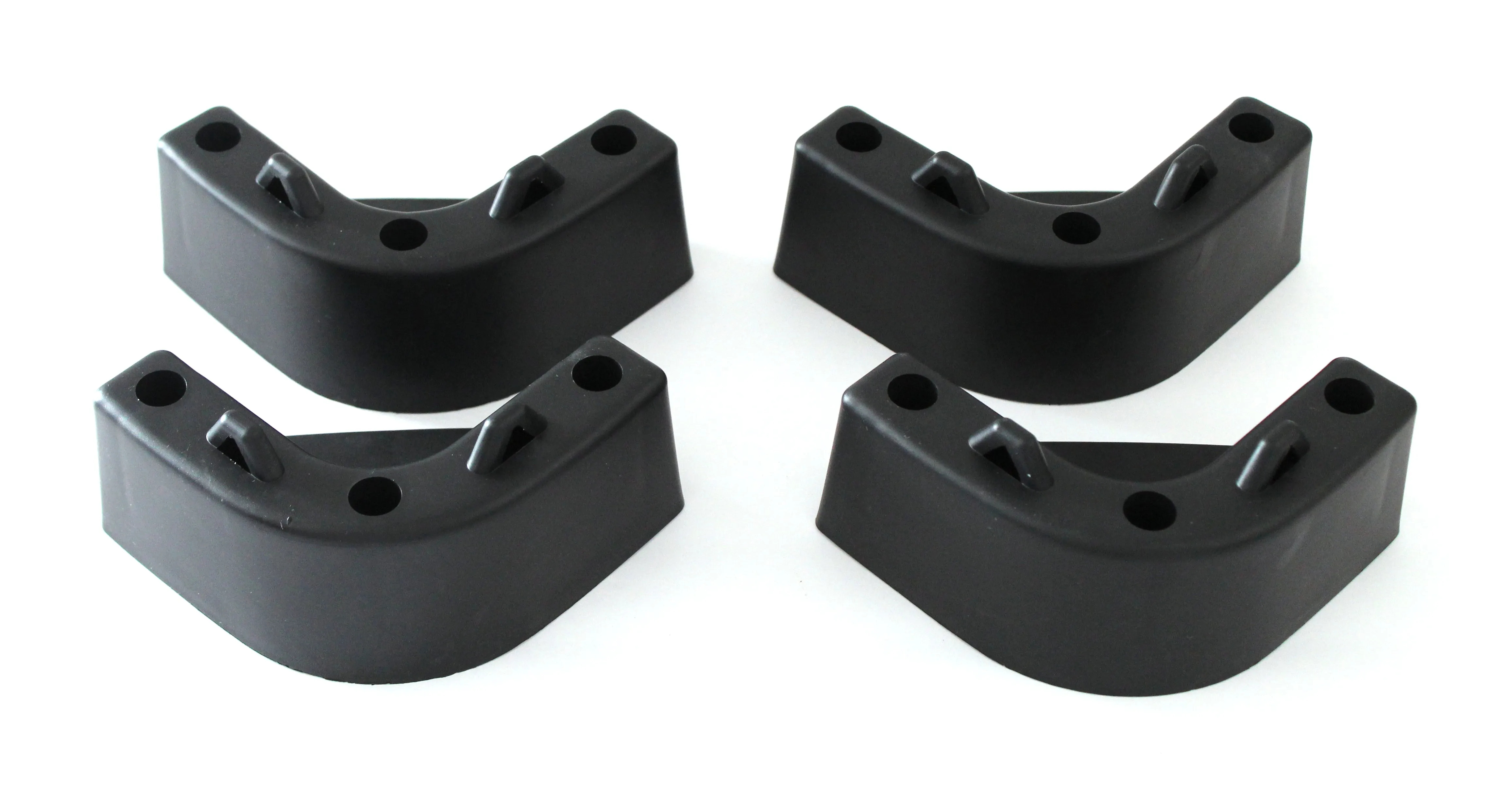 JSP Boat Marine Cooler Mounting Kit for Yeti Igloo Engle Coleman (SET OF 4) Black or White