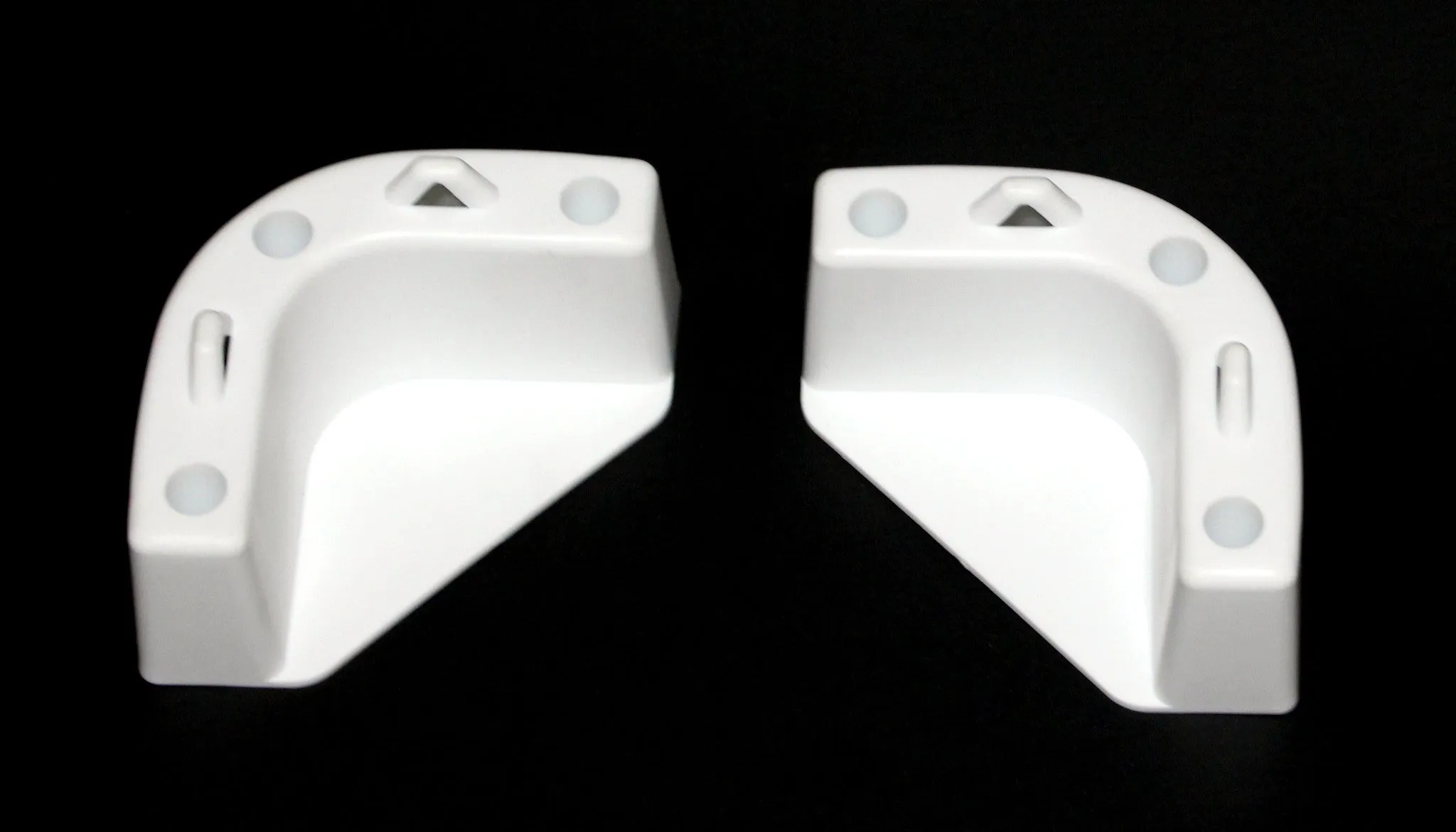 JSP Boat Marine Cooler Mounting Kit for Yeti Igloo Engle Coleman (SET OF 4) Black or White