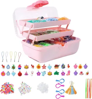 JYBNB 16000 Rubber Band Bracelet Kit, 30 Colors Rubber Bands Refill Loom Set, Loom Bands Kit,Friendship Bracelet Creativity Birthday Gift