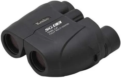 Kenko Binocular SG EX 10x25 WP, Porro Prism, Water Proof, Compact Design, for Outdoor and Bird Watching, Concert 612101