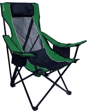 Kijaro Elite Folding Portable Sling Camping Chair - Outdoor Chair - Perfect for Chilling at Outdoor Activities, Sports Games, & Family Events