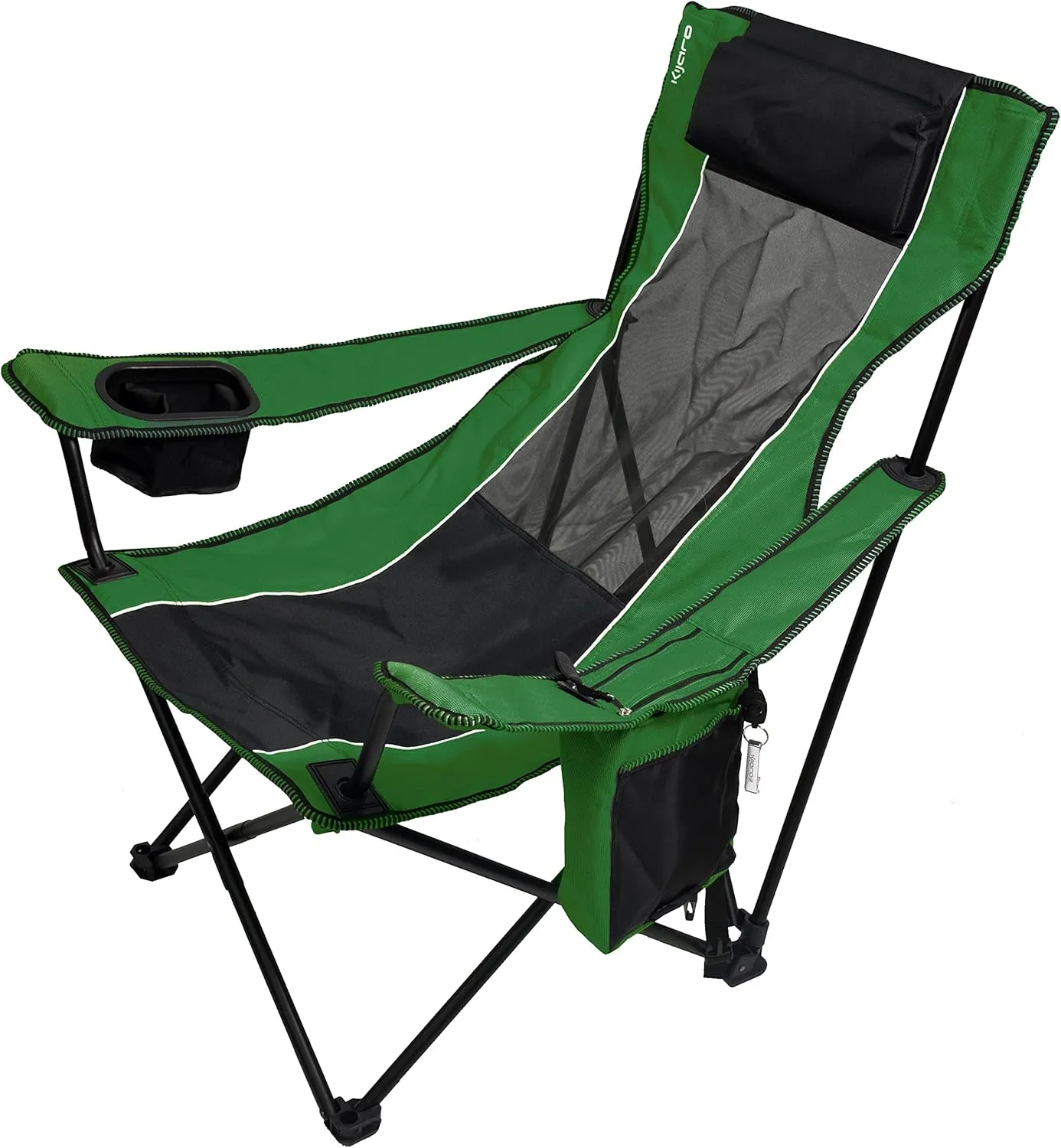 Kijaro Elite Folding Portable Sling Camping Chair - Outdoor Chair - Perfect for Chilling at Outdoor Activities, Sports Games, & Family Events