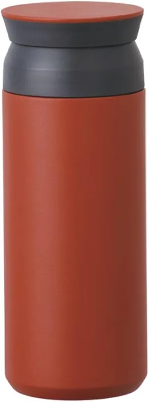 KINTO 20933 Travel Tumbler, 11.8 fl oz (350 ml), Red, Double Wall Vacuum Construction, Heat and Cold Retention