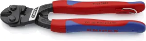 KNIPEX Tools - CoBolt Compact Bolt Cutters, Multi-Component, Tethered Attachment (7102200TBKA)