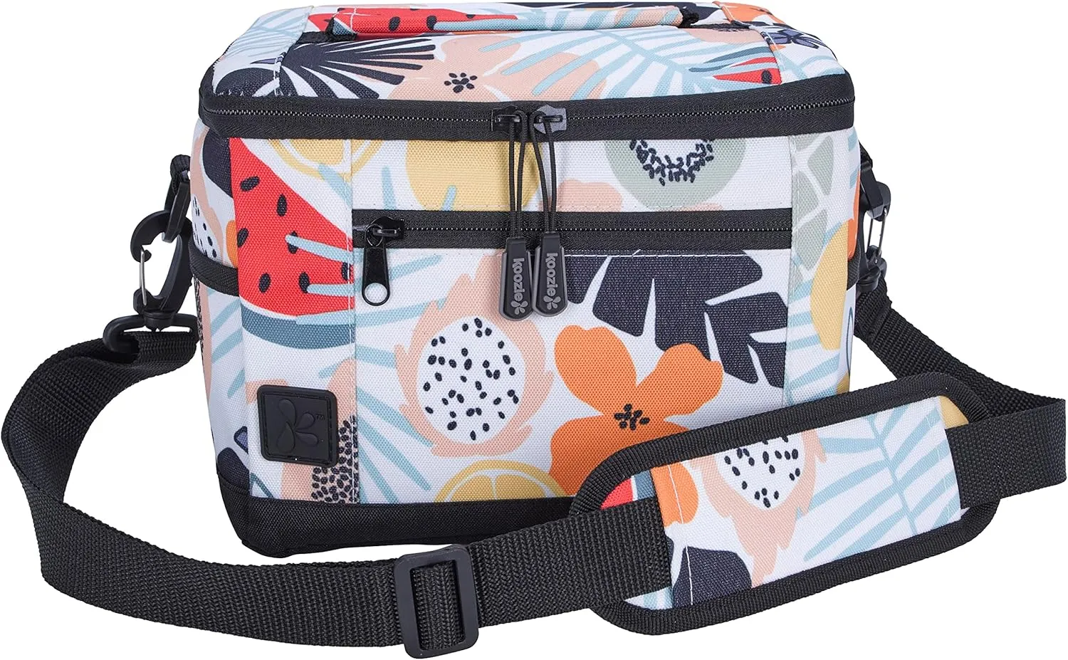 KOOZIE Small Lunch Cooler Bag - 6 Can Soft Sided Insulated Lunch Box Cooler for Women, Collapsible and Portable, Take to Work, Camping, Beach, Travel