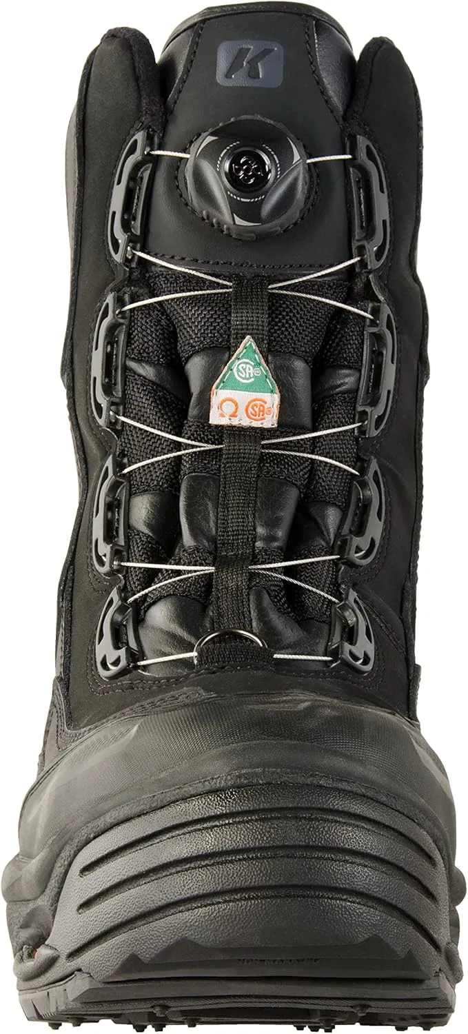 Korkers Men's Icejack Pro Industrial Safety Boot, Includes Interchangeable Soles