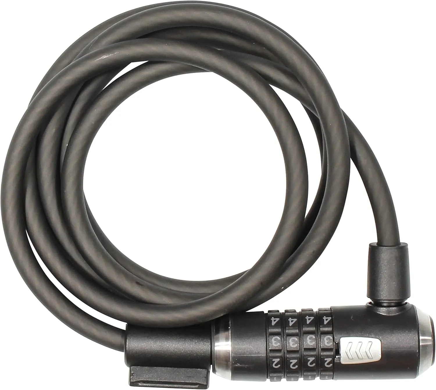 Kryptonite KryptoFlex Bike Lock Cable, 2FT/6FT/10FT Long 12mm Thick Heavy Duty Braided Steel Cable Anti-Theft Security Lock for Outdoor Equipment, Combination/Key Bike Lock