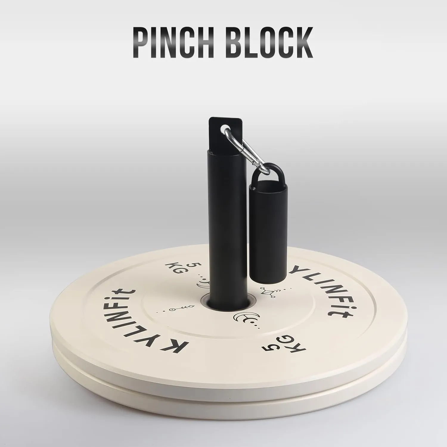KYLINFIT-Iron Pinch Grip Set, Pinch Block Grip for Rock Climbing Forearm Finger Strength Training, Home Gym Hand Pinching Power Strengthener Equipment