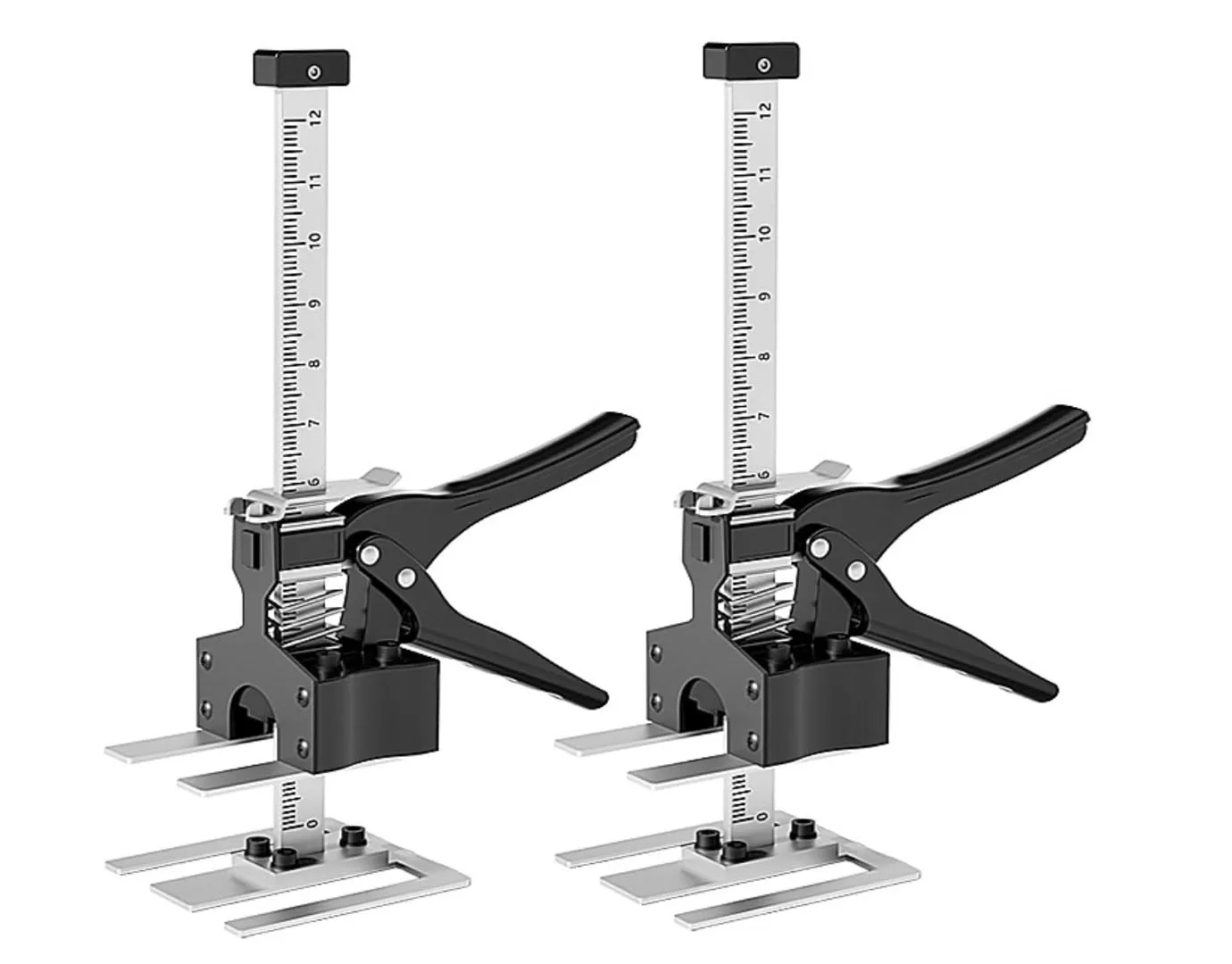 Labor-Saving Arm Handle,13"Mens Manual Lifting Tools,Arm Tool Lift 2set,Wall Tile Locator,Multi-Function Height Adjustment Lifting Device,Door Panel Lifting Cabinet Jack Raised by 9IN,Bearing 280LBS