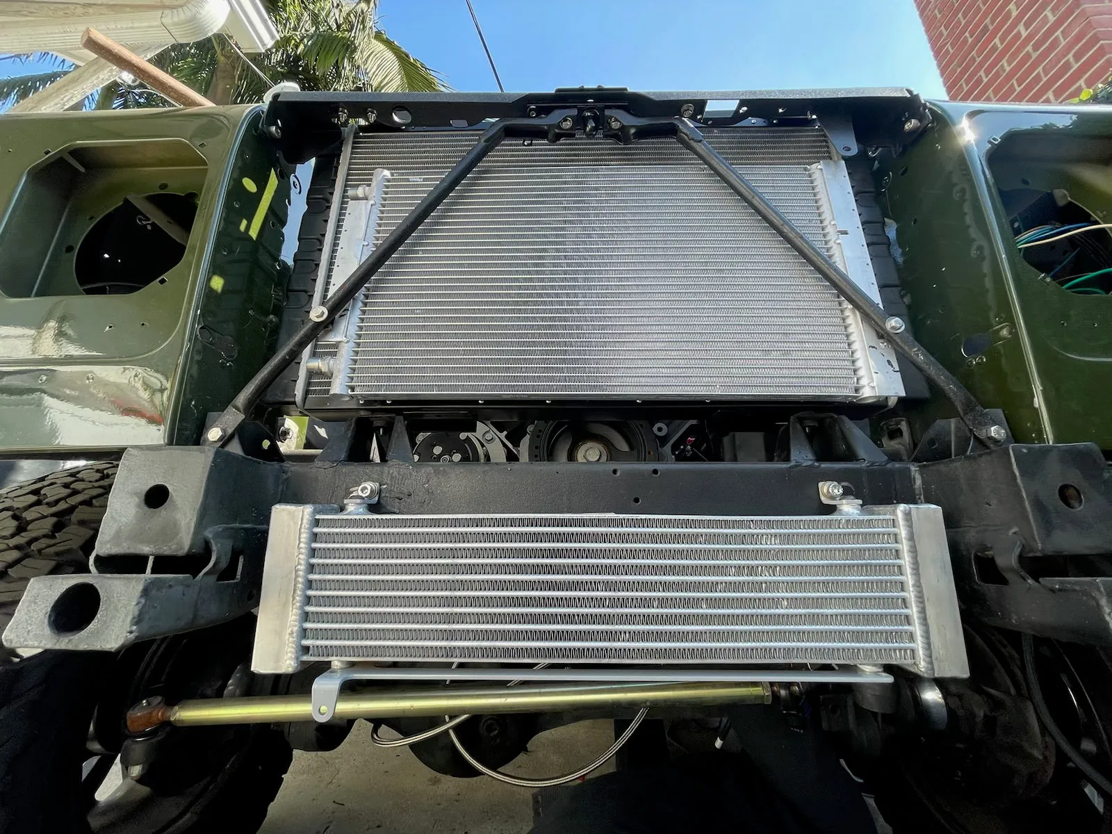 LAND ROVER DEFENDER HEAVY DUTY TRANSMISSION OIL COOLER KIT