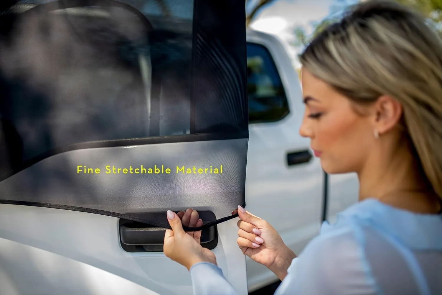 Large SUVs Compact Vans Front Window Screens for Camping Front Window Sun Shade Driver Side Window Bug Screen No Biting Bugs