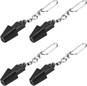 Leitee Downrigger Terminal Kit Downrigger Qty of 4 Weight or Ball Clip Release Clips for Offshore Fishing Boating Accessories Salt and Freshwater