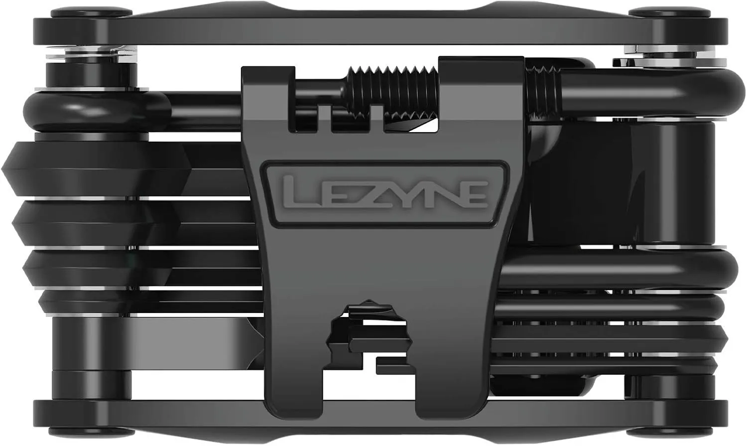 LEZYNE RAP II Bicycle Multi-Tool 19 in 1, Anti-Corrosion Bits, Chain Breaker Tool, CO2 Inflator, Phillips, Multi-function Flat Tool