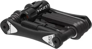 LEZYNE RAP II Bicycle Multi-Tool, Anti-Corrosion CRV Bits, Hex, Torx, Ergonomic Side Plates, High Performance Compact Bike Tool (20 Tubeless)
