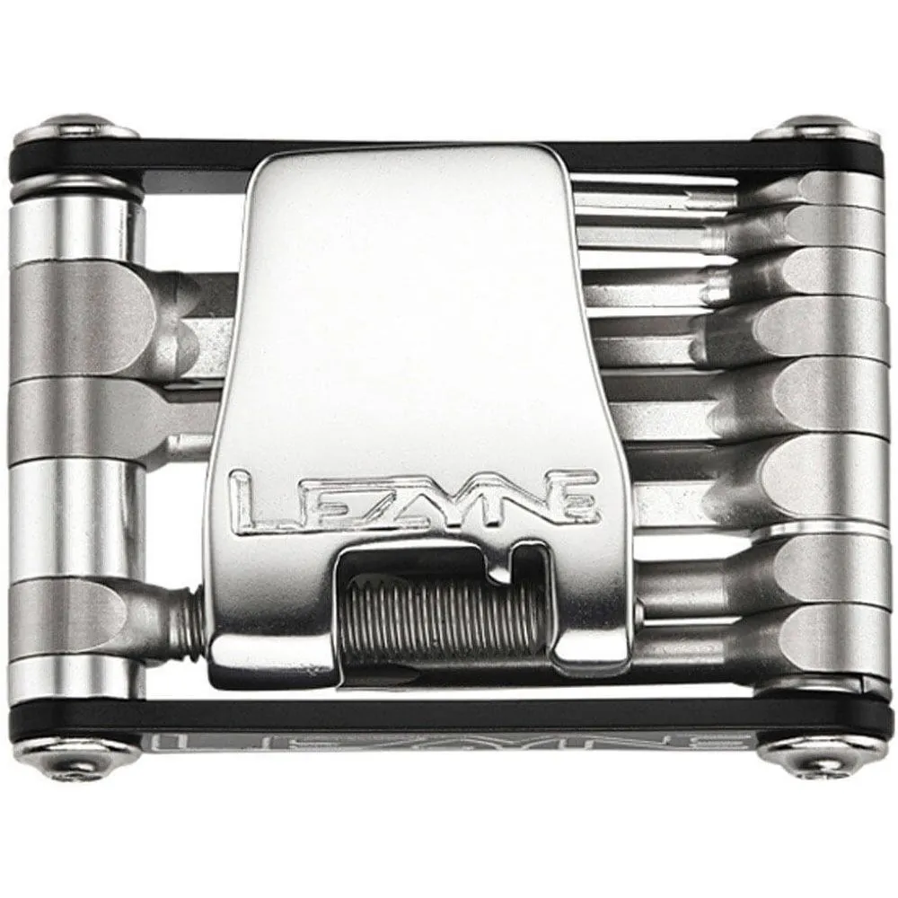Lezyne V 11 Function Multi Tool - Black - Silver - Yes