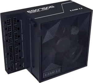 Lian Li Edge Gold 750 PC Power Supply Black, 750 Watt ATX Power Supply, PCIe 5.1, ATX 3.1 PSU | 80 Plus Gold, Modular, Cable Kit, 12VHPWR for NVIDIA RTX, Silent Fan