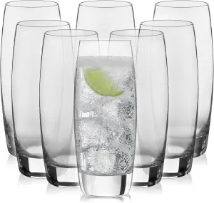 Libbey Signature Kentfield Cooler Beverage Glasses, 16 ounce, Set of 8