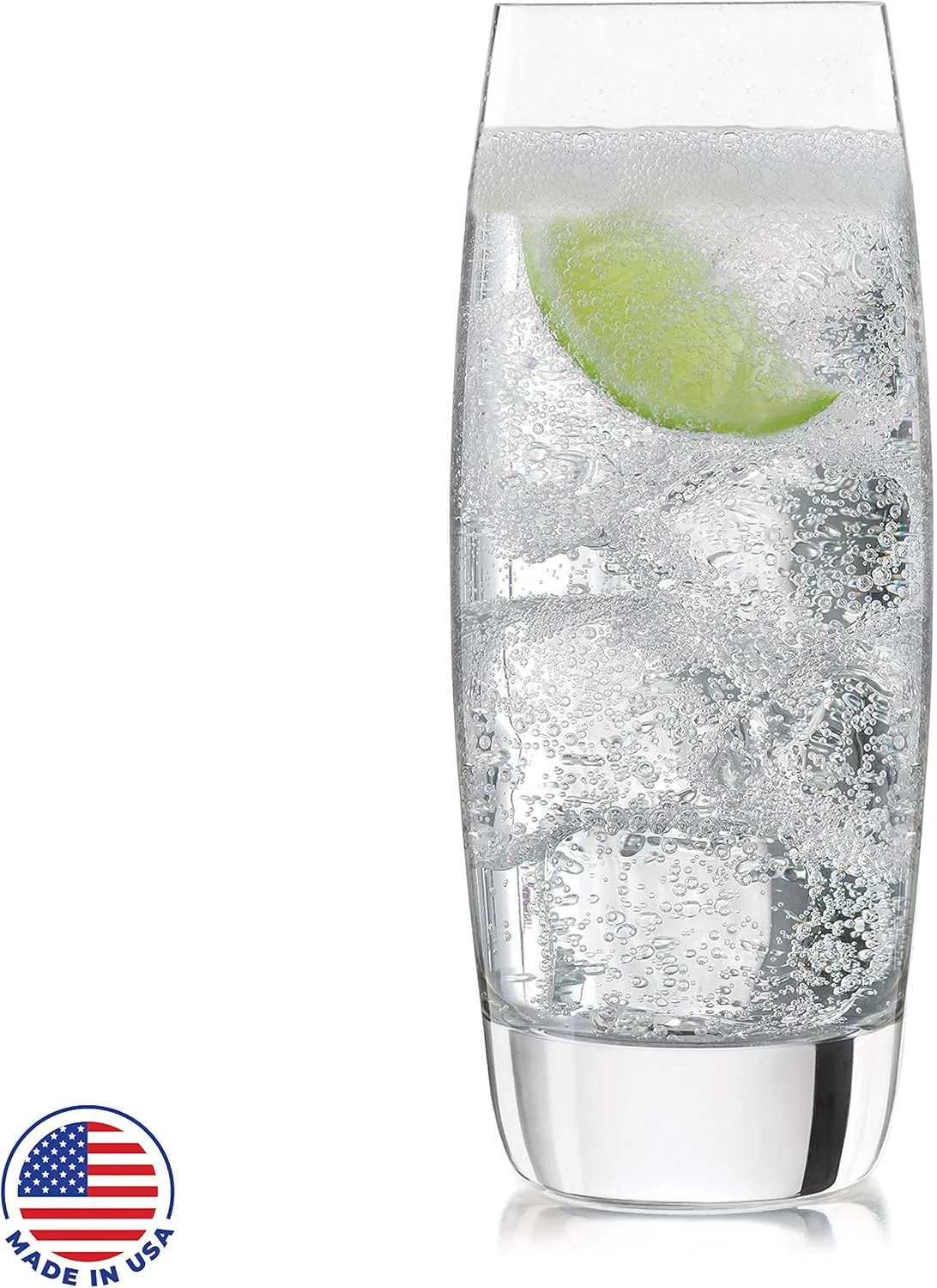 Libbey Signature Kentfield Cooler Beverage Glasses, 16 ounce, Set of 8