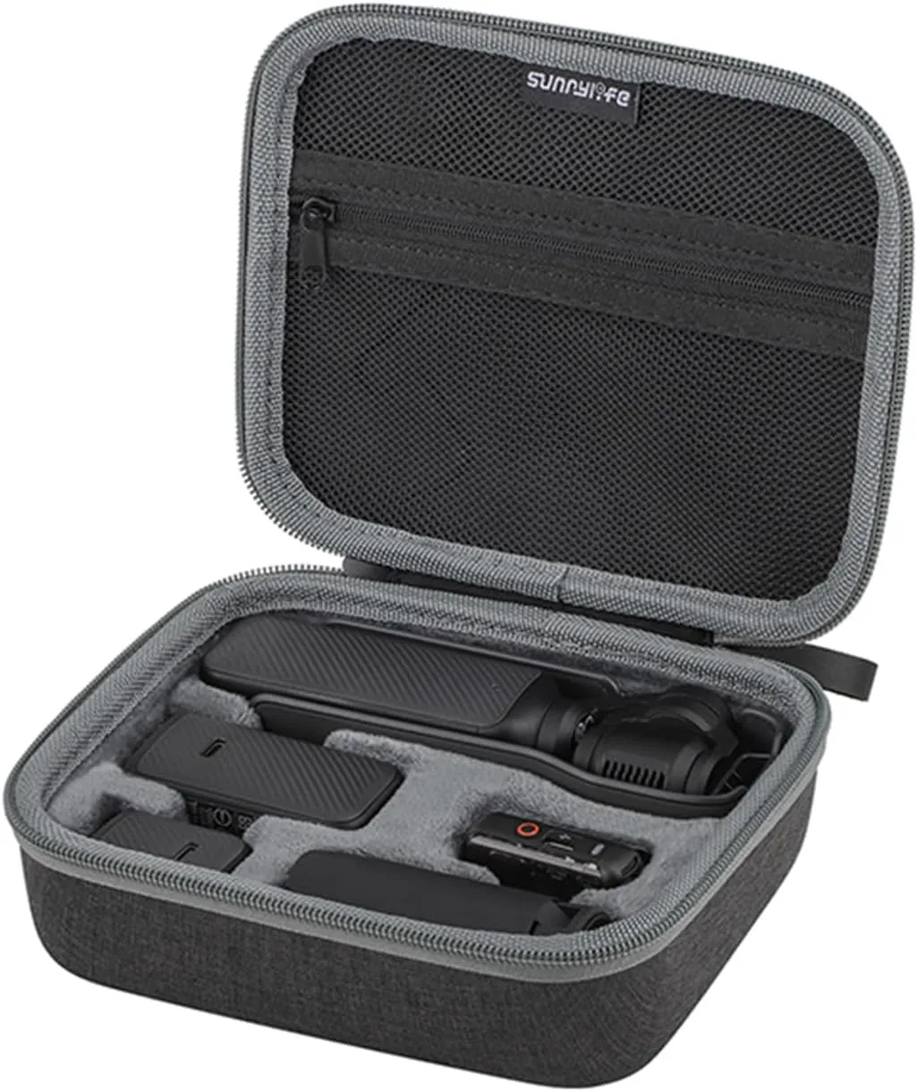 LICHIFIT Portable Storage Case for DJI Osmo Pocket 3 Creator Combo Hard Box Protective Shell Cover Bag Skin Organizer Accessories