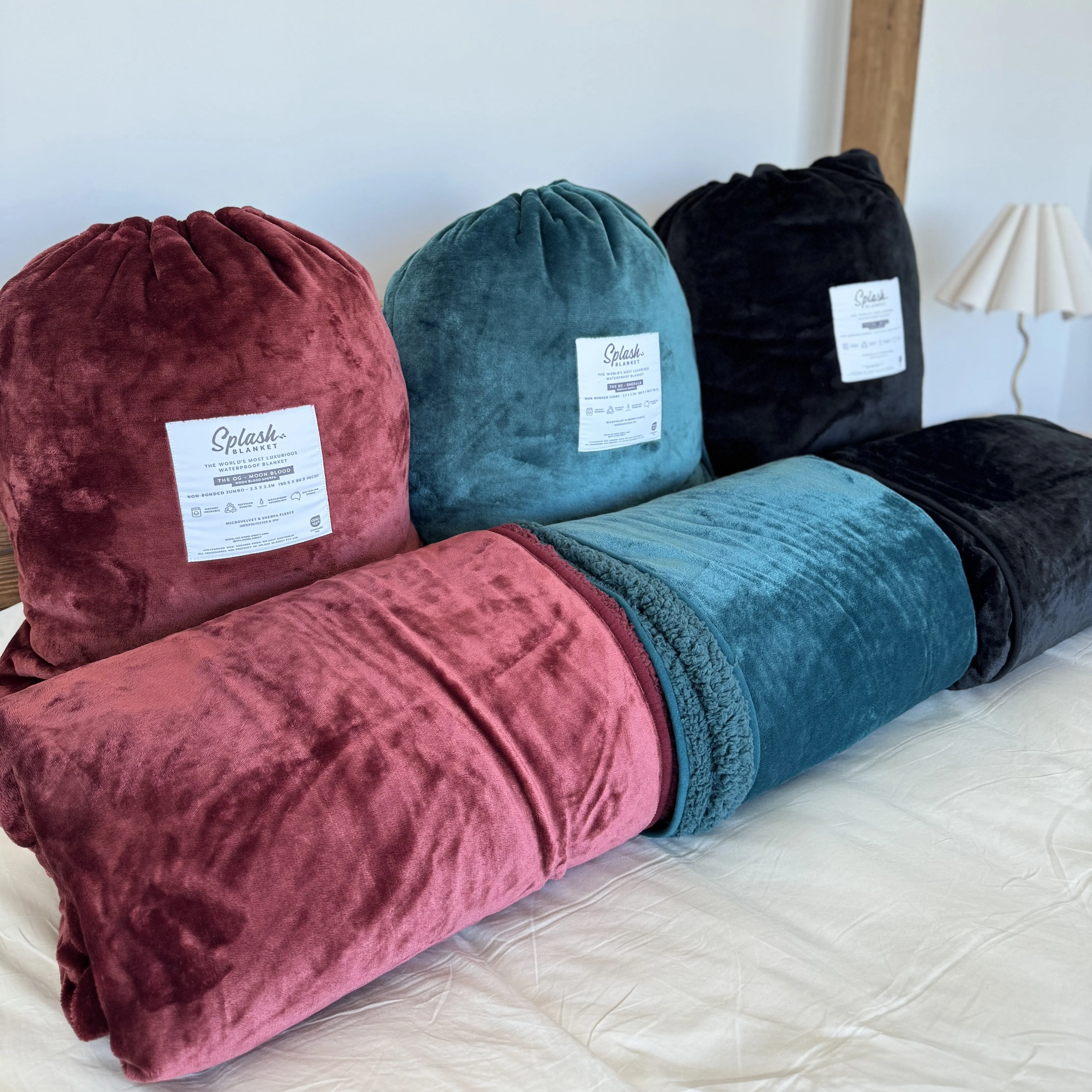 Limited Edition Non-Bonded OG Waterproof Squirt Blanket™- Moon Blood The OG