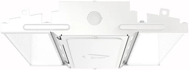 Lithonia Lighting Compact Pro LED High Bay Light, Ceiling Lighting Fixture, 12,000 Lumens, 4000K Cool White, Dimmable LED Work Light for Garage and Warehouse, MVOLT 120-277V (CPHB 12LM MVOLT 40K)