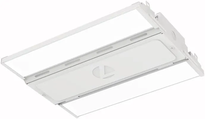 Lithonia Lighting Compact Pro LED High Bay Light, Ceiling Lighting Fixture, 12,000 Lumens, 4000K Cool White, Dimmable LED Work Light for Garage and Warehouse, MVOLT 120-277V (CPHB 12LM MVOLT 40K)