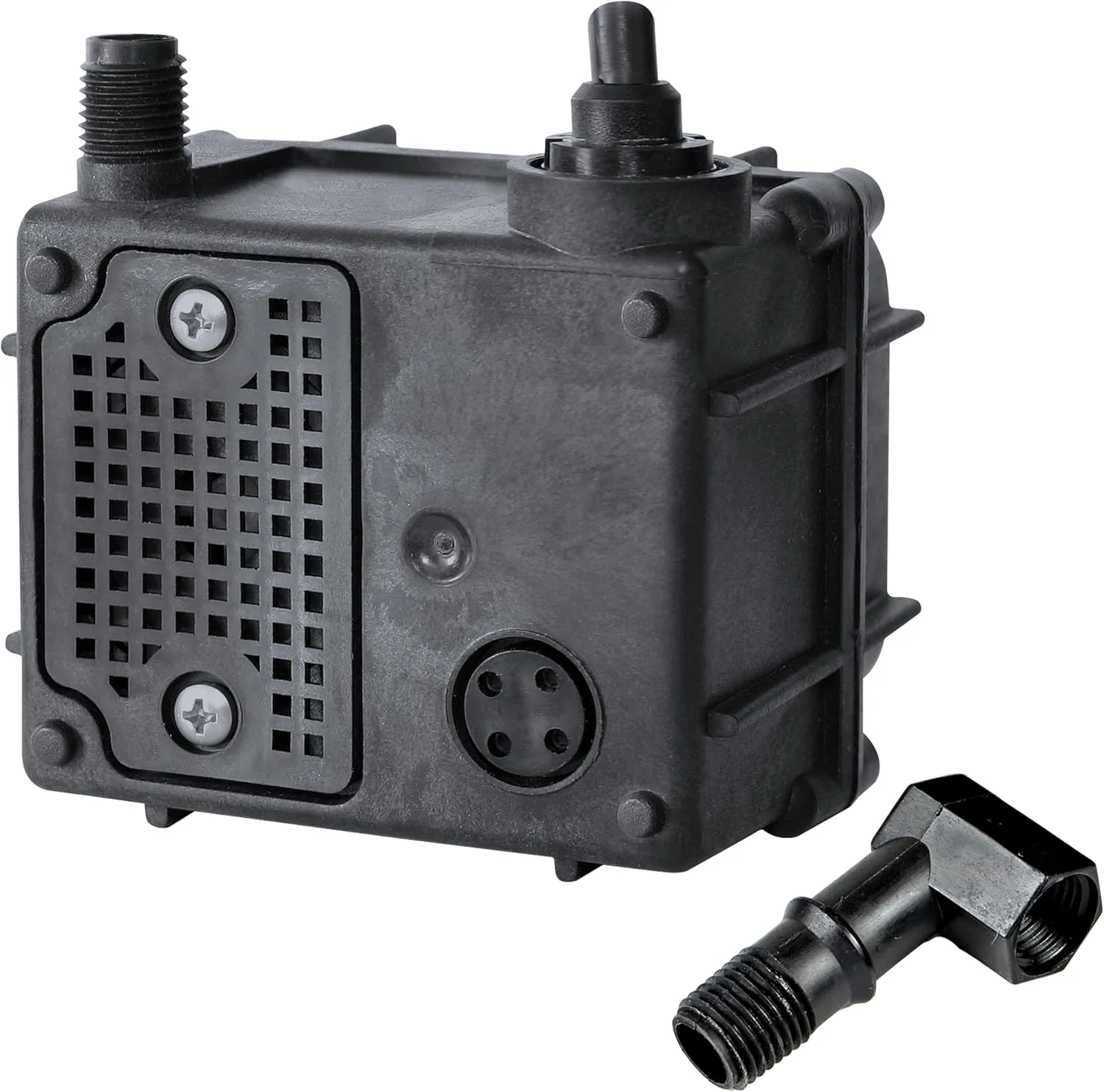 Little Giant P-AAA 115 Volt, 1/160 HP, 120 GPH Manual Submersible Oil-Filled Statuary Fountain/Recirculating Water Pump, 15-Ft. Cord, Black, 523375