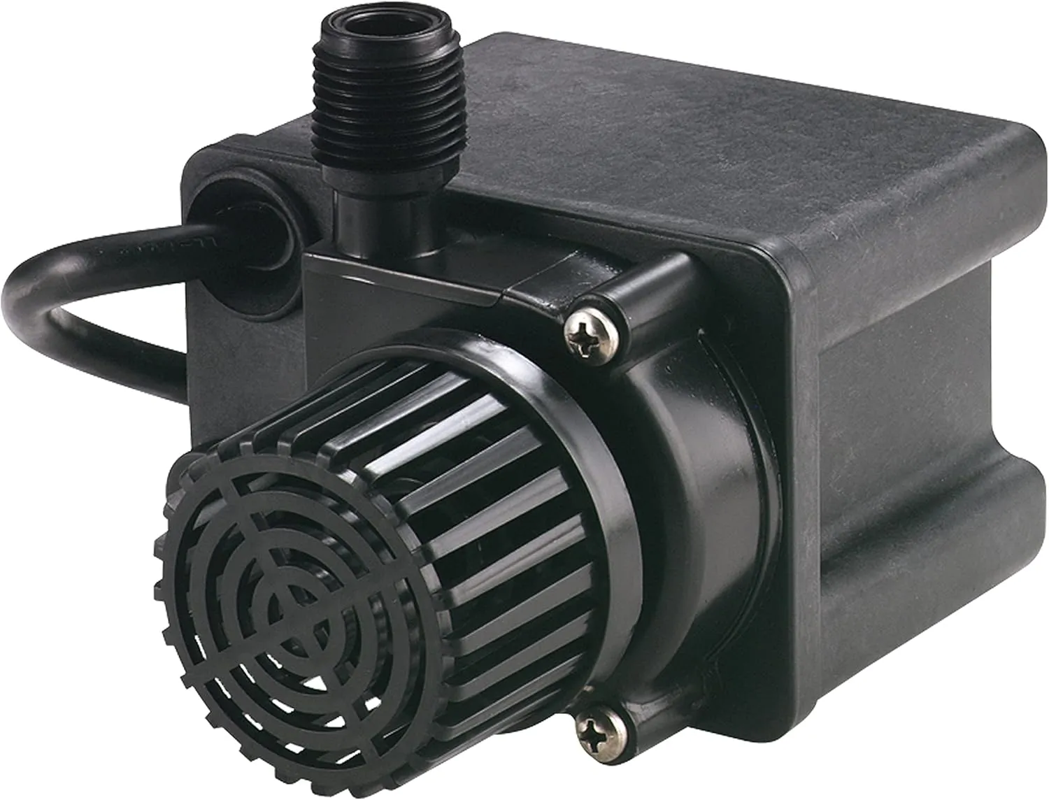 Little Giant PE-2.5F 115 Volt, 1/28 HP, 475 GPH Small Submersible Direct Drive Pump with 6-Ft. Cord, Black, 518600