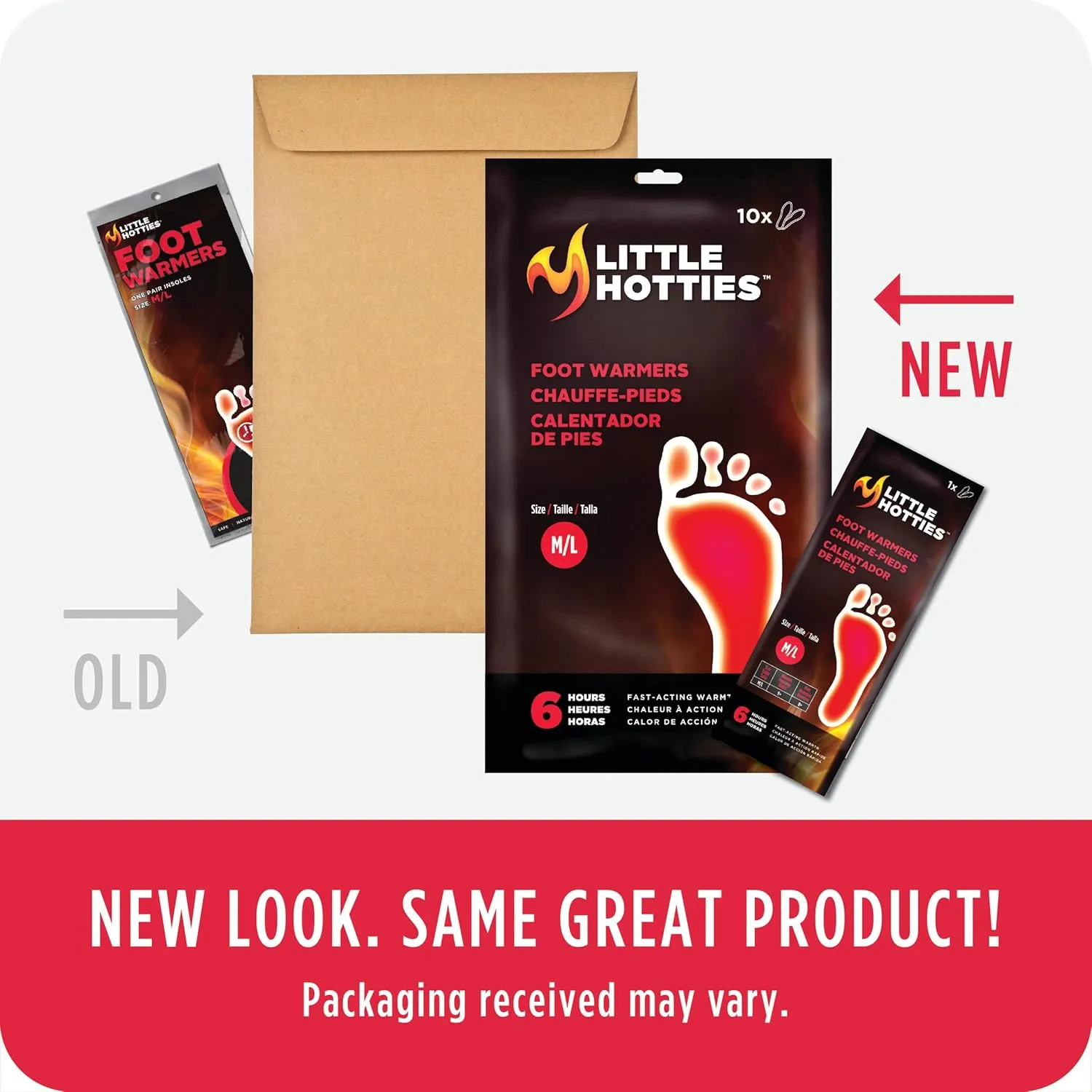 Little Hotties Foot Warmer Bundle - Warmers for All-Day Cold Weather Comfort