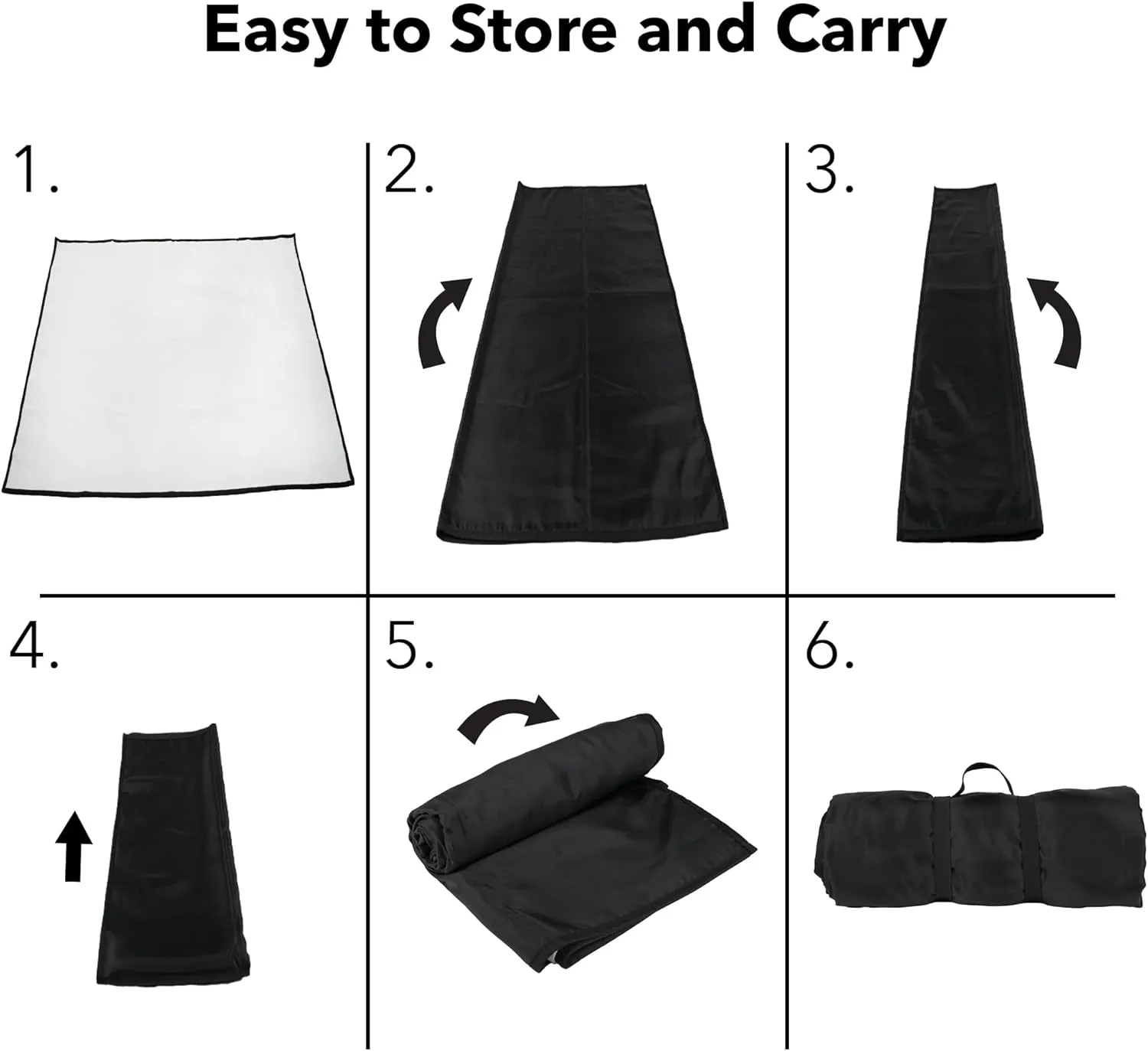 LOGOVISION Air Force Picnic Outdoor Blanket, 50"x60" Stealth, Foldable Blanket for Picnic, Beach, Camping, Park, Tailgate