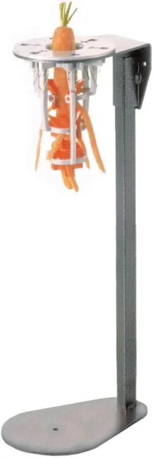 LOUIS TELLIER - Carrots Peeler on Stand - For Carrots up to Ø1.8 in - Stainless Steel Blade - High Efficiency
