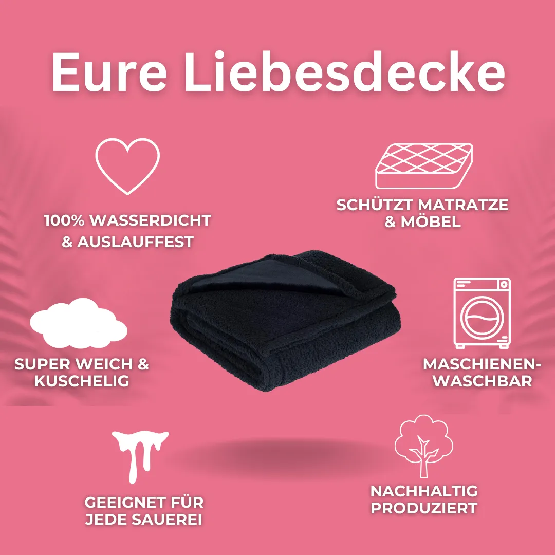 Love blanket | Waterproof fleece cuddly blanket