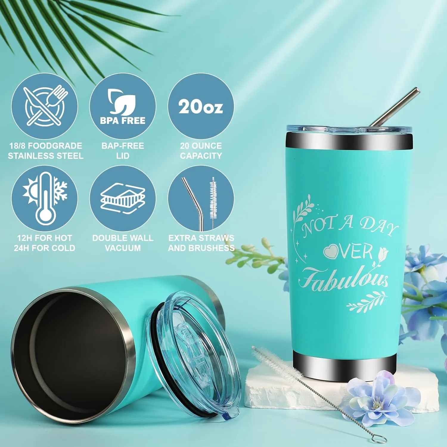 Luxury Spa Gift Basket for Women -Self Care Birthday Gifts Set with Bath Bombs,Bath Salts,Flannel Blanket&Soy Candle Relaxing Gifts for Wife,Mom,Best Friend,Her Perfect For Mother's Day(Blue)