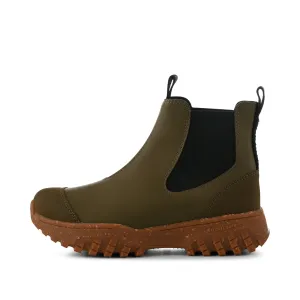 Magda Track Waterproof - Dark Olive/Gum