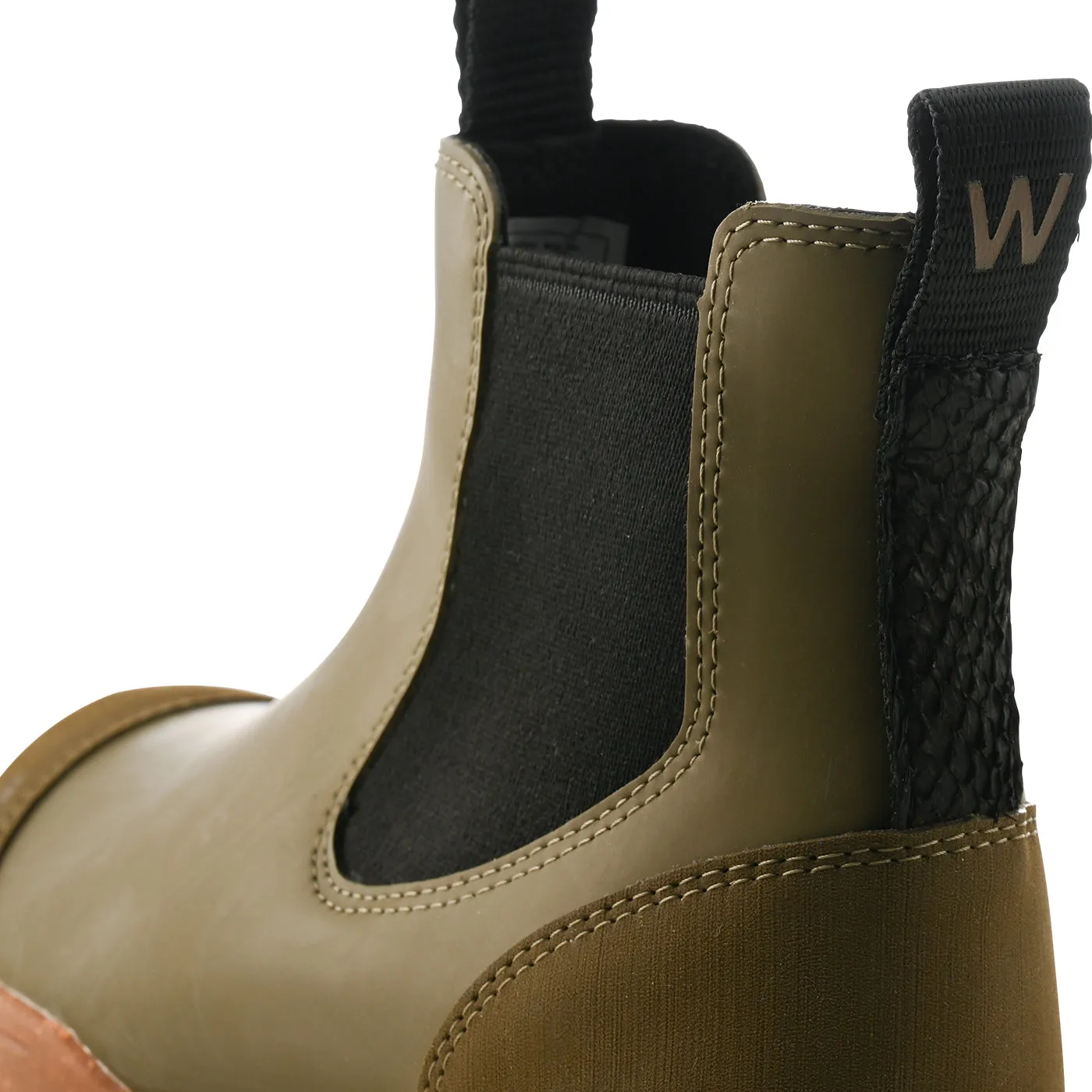 Magda Track Waterproof - Dark Olive/Gum