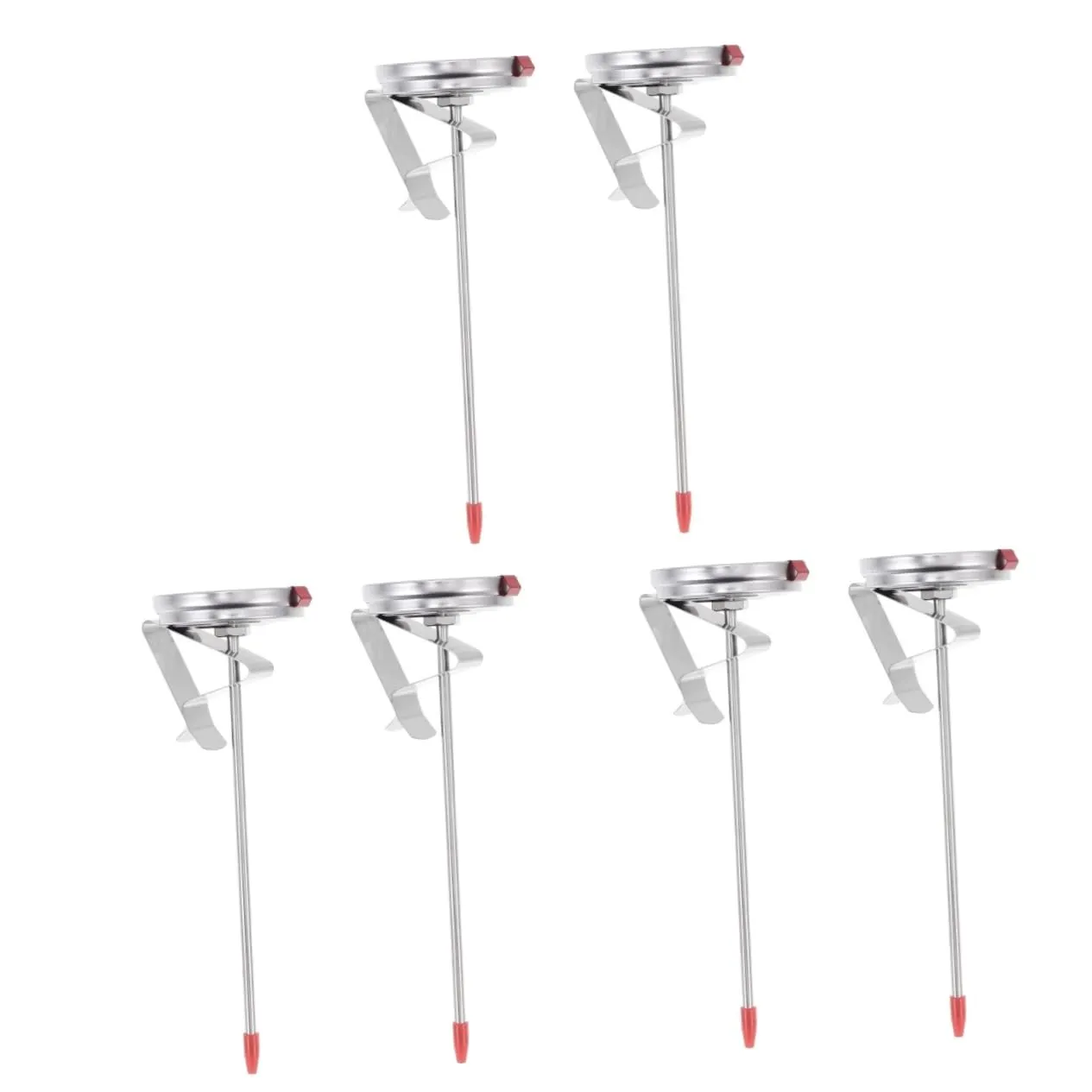 MAGICLULU 3sets Meat Thermometer for Oven Meat Probe Thermometer for Grilling 2pcs*3