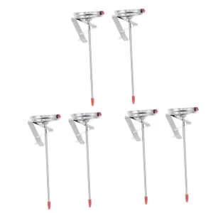 MAGICLULU 3sets Meat Thermometer for Oven Meat Probe Thermometer for Grilling 2pcs*3