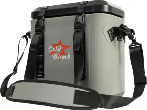 Magnetic Soft Cooler - Portable Handle, 20 Can Insulated Soft Sided Cooler with Waterproof Bag for Camping, Lunch, Kayak