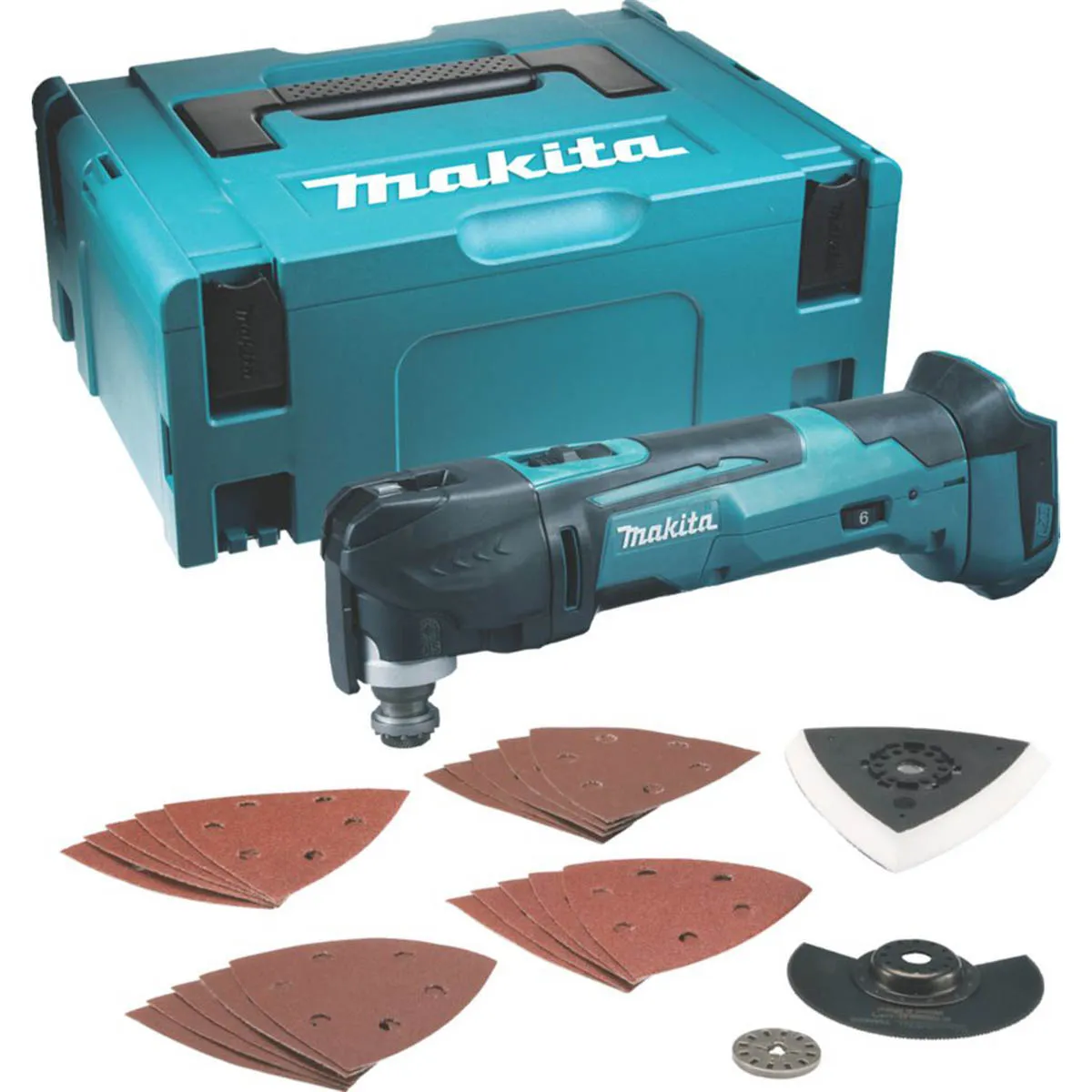 Makita Multi Tool Cordless 18V Li-Ion DTM51ZJX7 Variable Speed Compact Body Only