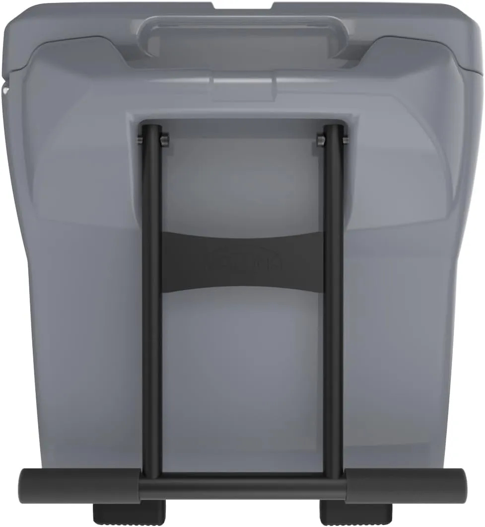 Maluna 70 Quart Wheeled Hard Cooler| Rotomolded | Insulated Portable Ice Chest Box for Drinks, Beverages, Beach, Camping, Picnic, Hunting, Fishing, Boating | Made in USA