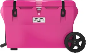 Maluna 70 Quart Wheeled Hard Cooler| Rotomolded | Insulated Portable Ice Chest Box for Drinks, Beverages, Beach, Camping, Picnic, Hunting, Fishing, Boating | Made in USA