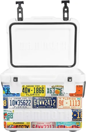 Mammoth Cruiser 20 Cooler, Florida Wrap Insulated Hard Ice Chest with 17 Quart Capacity - 19 cans, Great State Themed Gift, Perfect for Beach