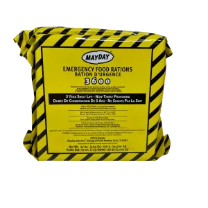 Mayday 3-Day Survival Food Supply: 9 High-Energy Emergency Ration Bars