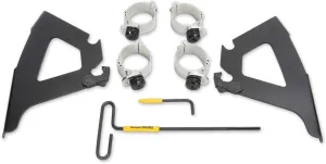 Memphis Shades Fats/Slims Black Trigger Lock Mount Kit MEB2023