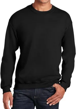 Mens Soft & Cozy Crewneck Sweatshirts Adult Heavy Blend Sweatshirt in 33 Colors. Sizes S-5XL